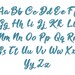 Machine Embroidery Design Golden Ranger Font Format BX - Etsy