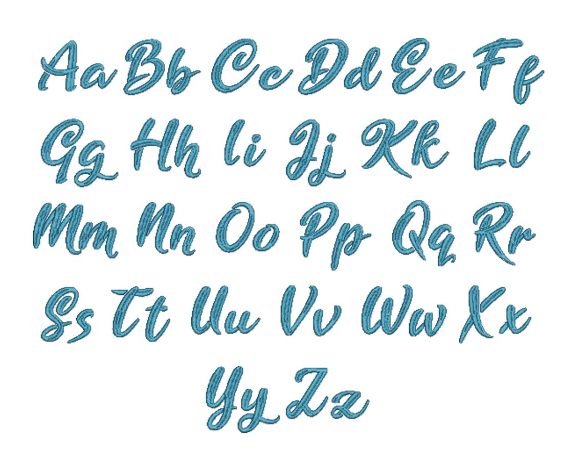 Machine Embroidery Design Golden Ranger Font Format BX - Etsy