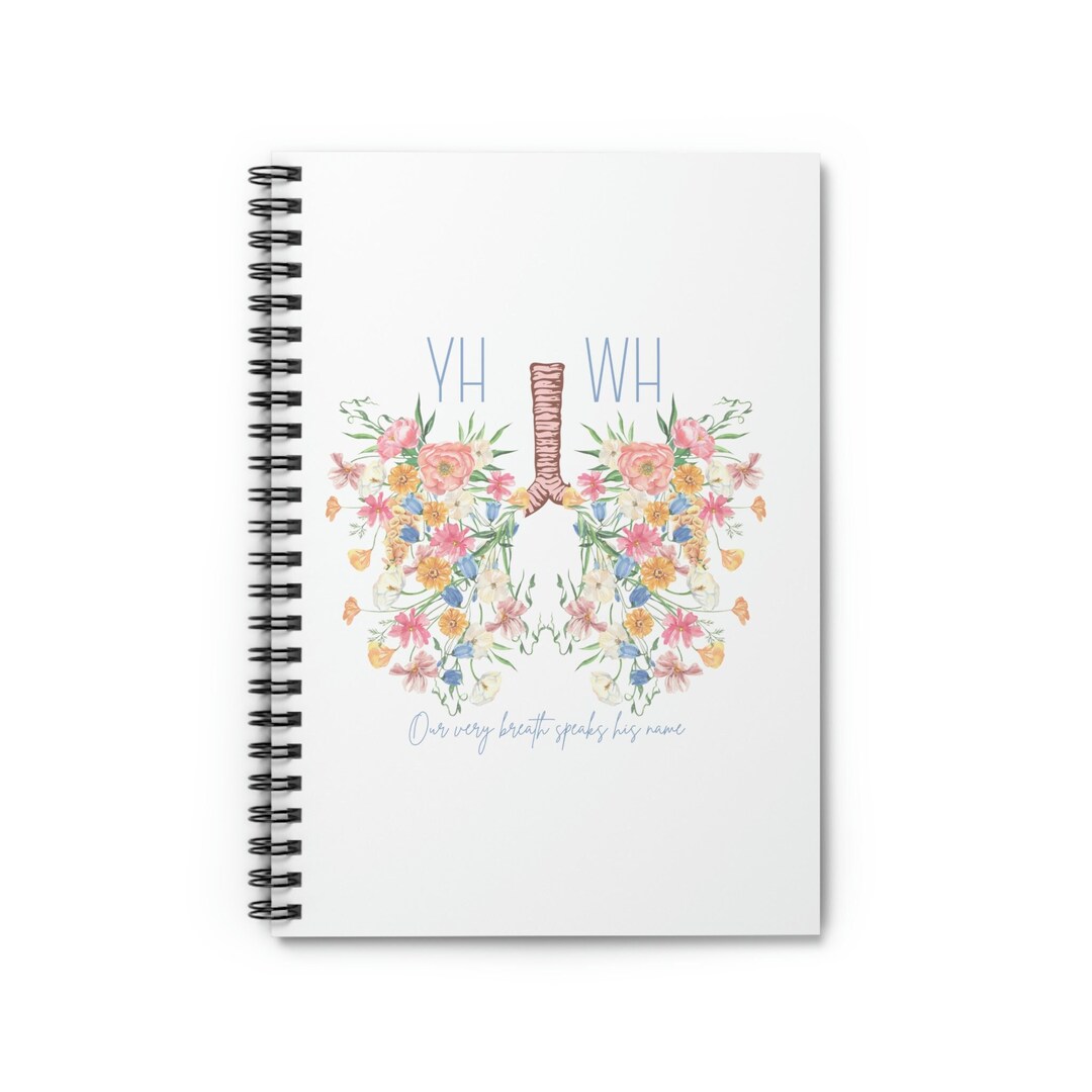 YHWH Spiral Notebook Bible Study Notes Sermon Notebook Etsy