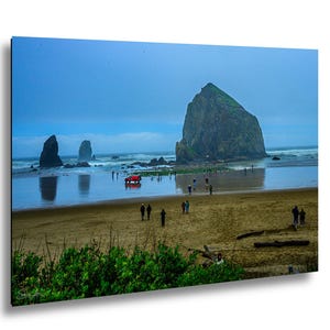 OR Canon Beach Haystack Rock Sea Stacks Storms Wall Art 3