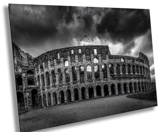 Rome, Colosseum, Italy, Iconic, Award Winner, Black and White