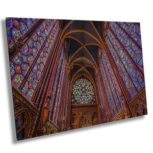 France Paris Sainte Chapelle Île de la Cité Island Stained Glass Windows