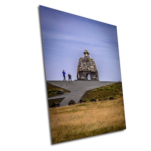 Iceland Guardian of the Glacier Barður Snæfellsás Monument Snæfellsnes Peninsula Mythology