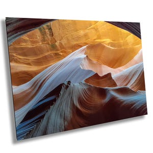 A-Z Antelope Slot Canyon Seite Sonnenlicht