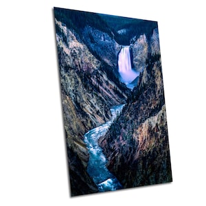 Yellowstone Falls Print: Grand Canyon, Artist Point, Evening Glow