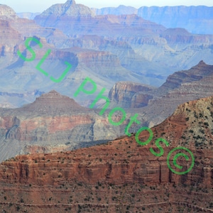 Foto del Grand Canyon: arte digitale del paesaggio dell&#39;Arizona (download digitale)