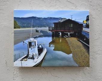 Bolinas,Print on canvas,9&quot;X12&quot;,Bolinas lagoon,Stinson Beach,Marin County,Tomales Bay,California photos,California Art,Beach photos,Seascapes