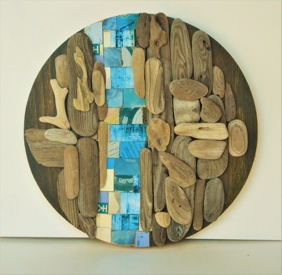 Drift Woodcalifornia Wall Artrustic Artcollagesummer Cabin Etsy
