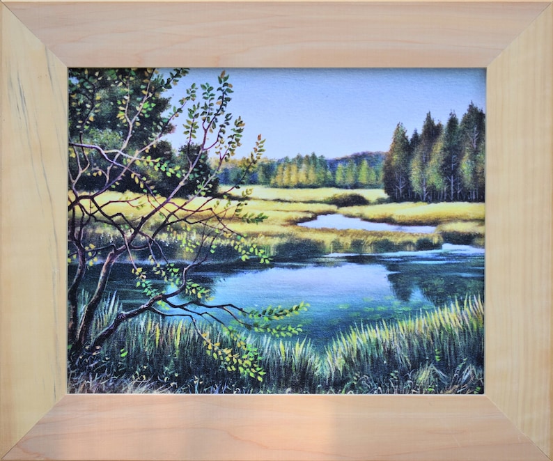 Copyright protected,Prints on canvas,Door County Peninsula,Wisconsin art,Peninsula state park,Nostalgic shops art,Folk art,Wisconsin landscapes