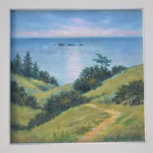 Mount Tamalpais Oil Painting: Marin County California Landscape