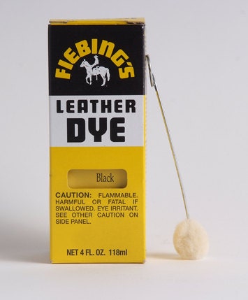 Fiebings Leather Dye - 4 oz bottle, Assorted Colors With Applicator