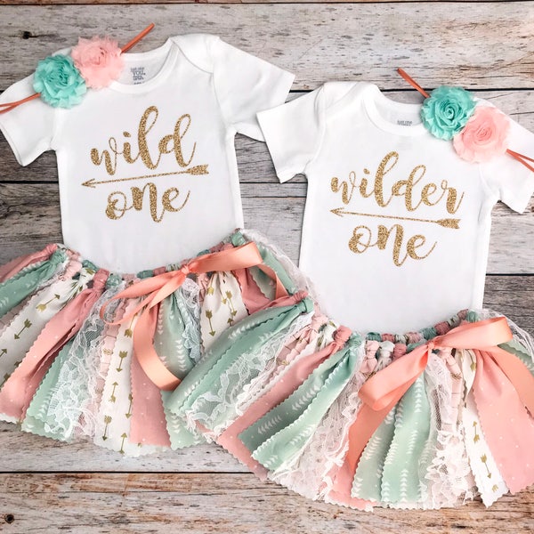 Twin Girl Outfits Etsy