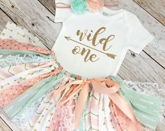wild one baby girl outfit