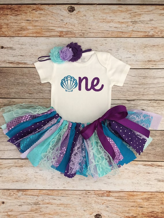 girls mermaid birthday outfit