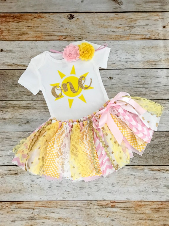 sunshine first birthday outfit