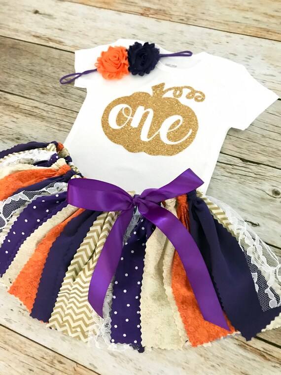 orange birthday dress