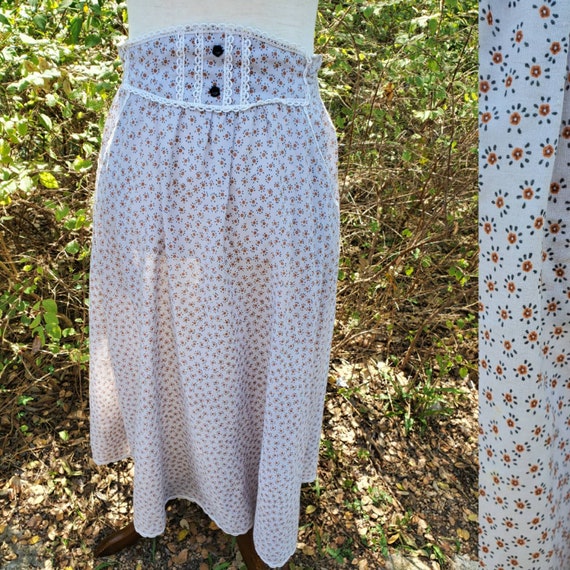 Vintage Gunne Sax Skirt 11 Small Purple Lavender F
