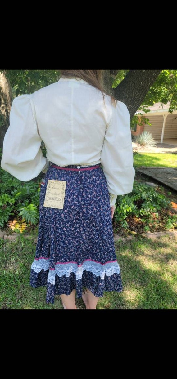 Vintage Gunne Sax blouse 13 medium Scott McClinto… - image 3