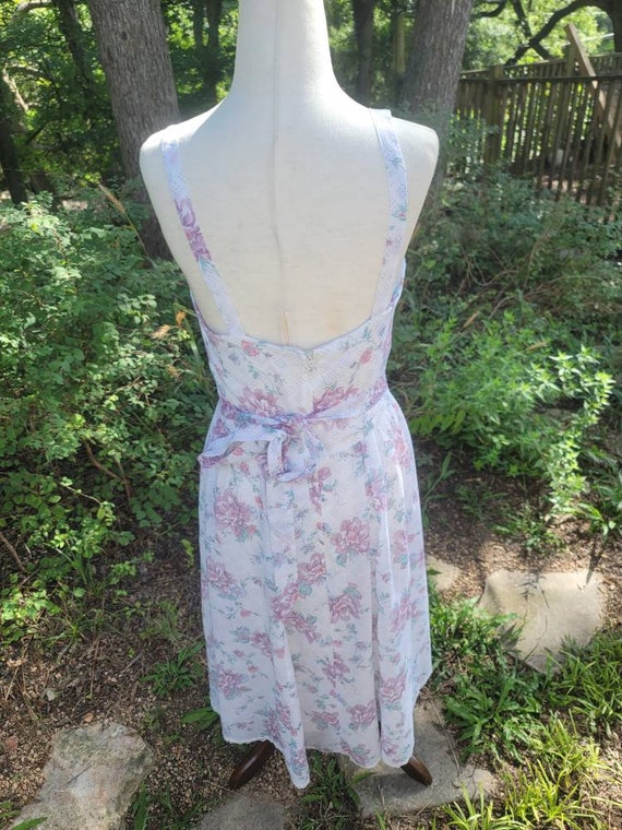 Vintage Gunne Sax Dress 11 Medium Sundress Floral… - image 4