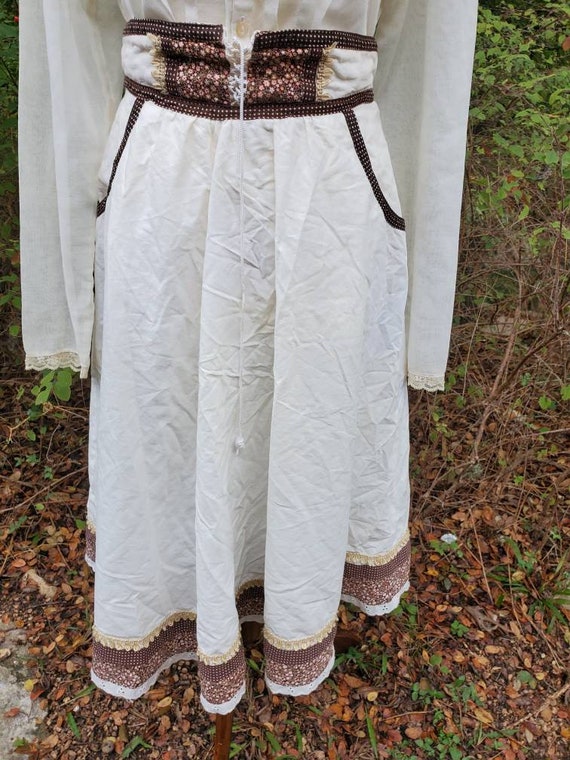 Vintage Gunne Sax Dress Set 11 Small Medium Skirt… - image 5