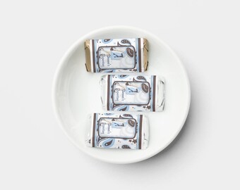 Baby Shower Maternity - PRINTED Labels fits Hershey Miniature Candy Bars (Not Included) - Blue, Boy, Party Favors, Personalized, Stickers