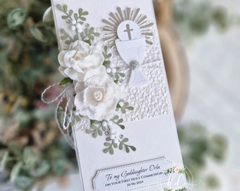 Handmade personalised Communion / Confirmation / Christening card