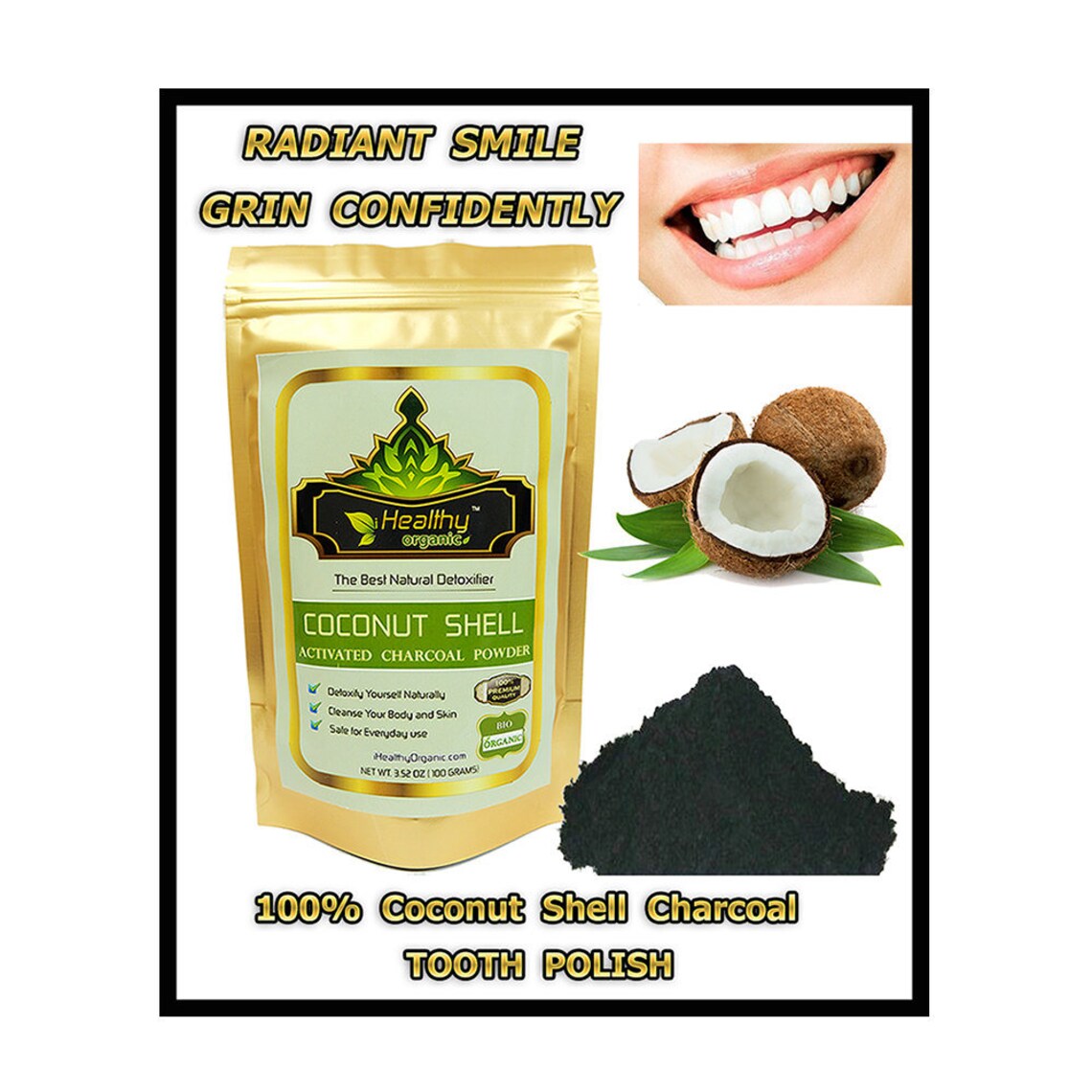 Premium Activated Coconut Charcoal Powder for Soap Making & Etsy