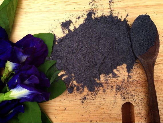 Butterfly Pea Flower Deutsch 1 Kg Organischer Blaue Schmetterlingserbse Blume Pulver Für Blauer Tee Blauen Tee Kostenloser Versand