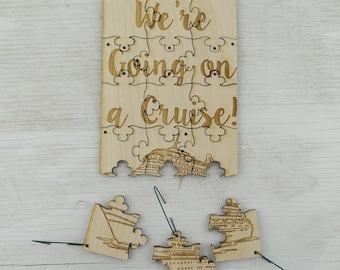 Puzzle Personnalisé 'Destination Surprise' - Cruiser - 252 Pièces - 14x11 Pouces