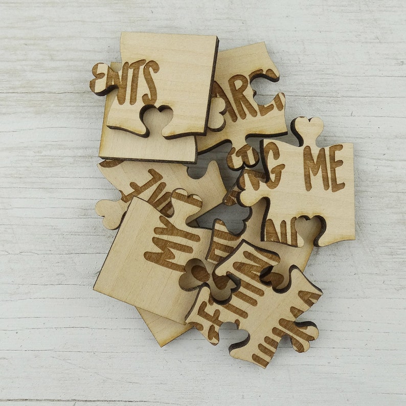 My Parents Are Getting Me A Human Puzzle Put Together Surprise Pregnancy Announcement From Dog Cat Basswood Lasered Jigsaw Puzzle