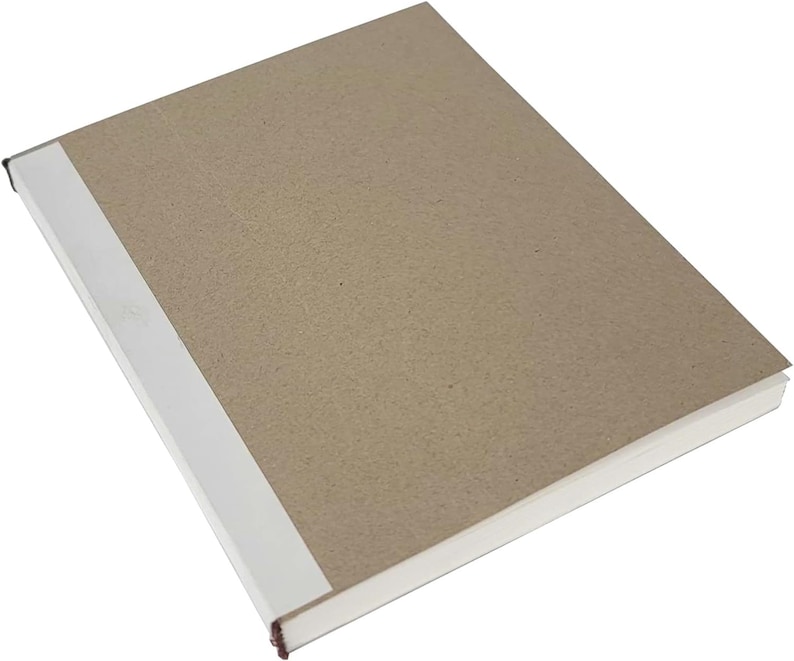 Leather Journal Refill Insert - 6.5x5.38, 300 pages 100gsm Blank Lined for Leather Journals bild 1