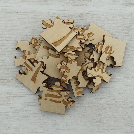 You're Going to be a Grandma AGAIN 15 Piece Jigsaw Puzzle Engraved Wood Surprise 