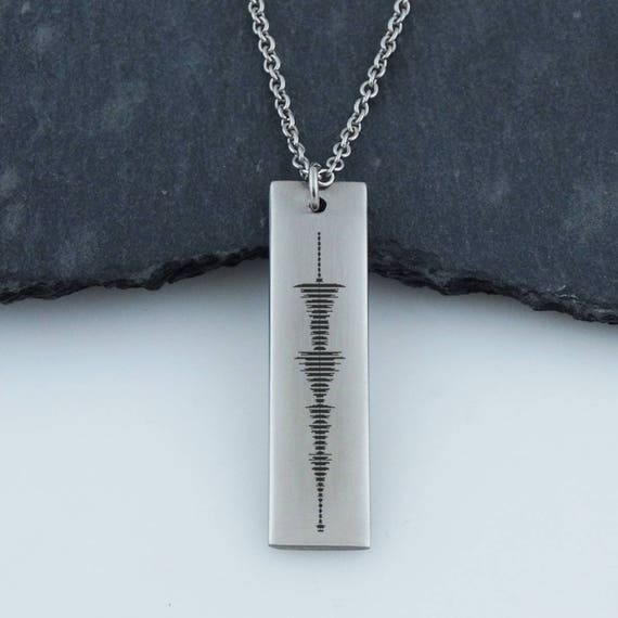 Wave hotsell bar necklace