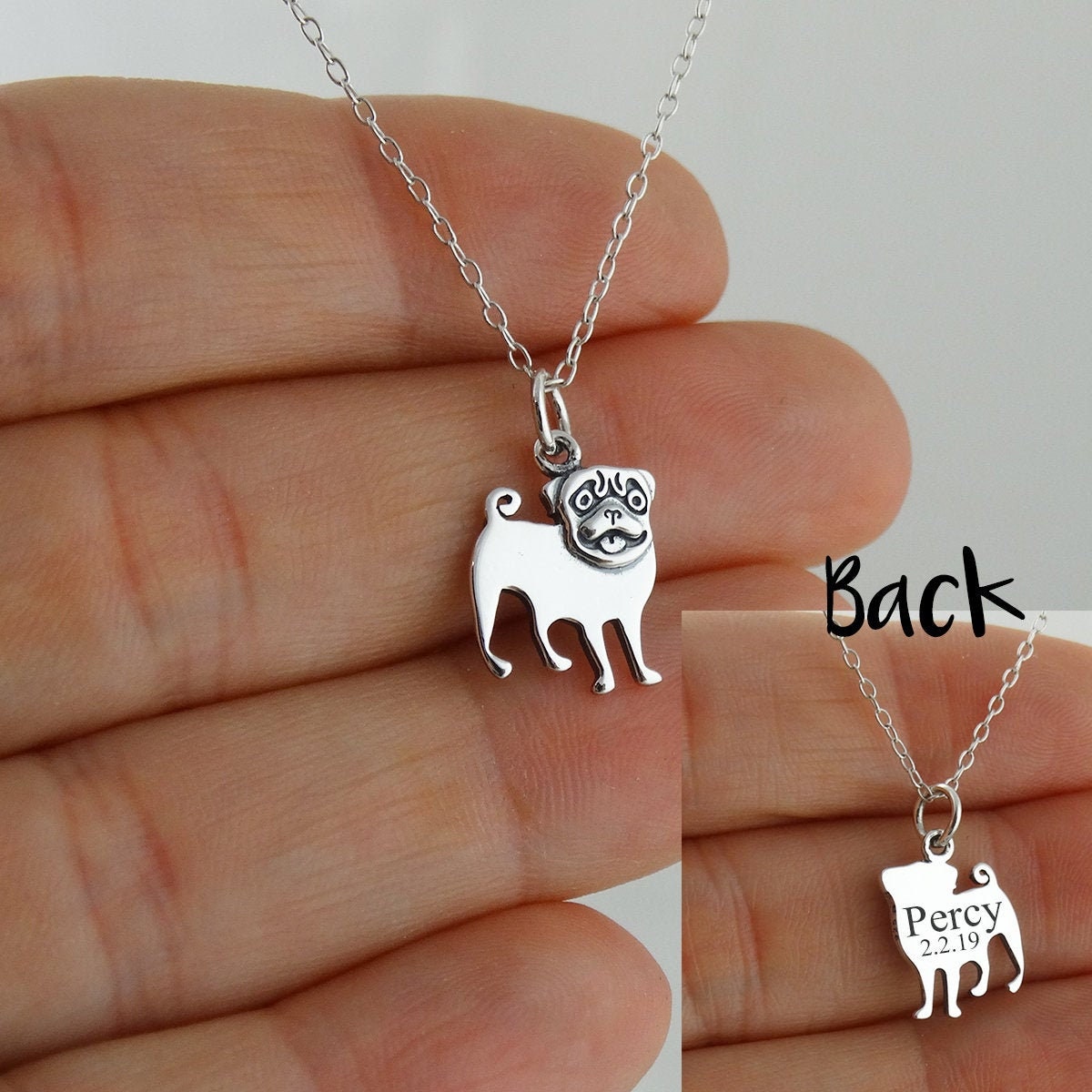 Pug necklace macy's hot sale