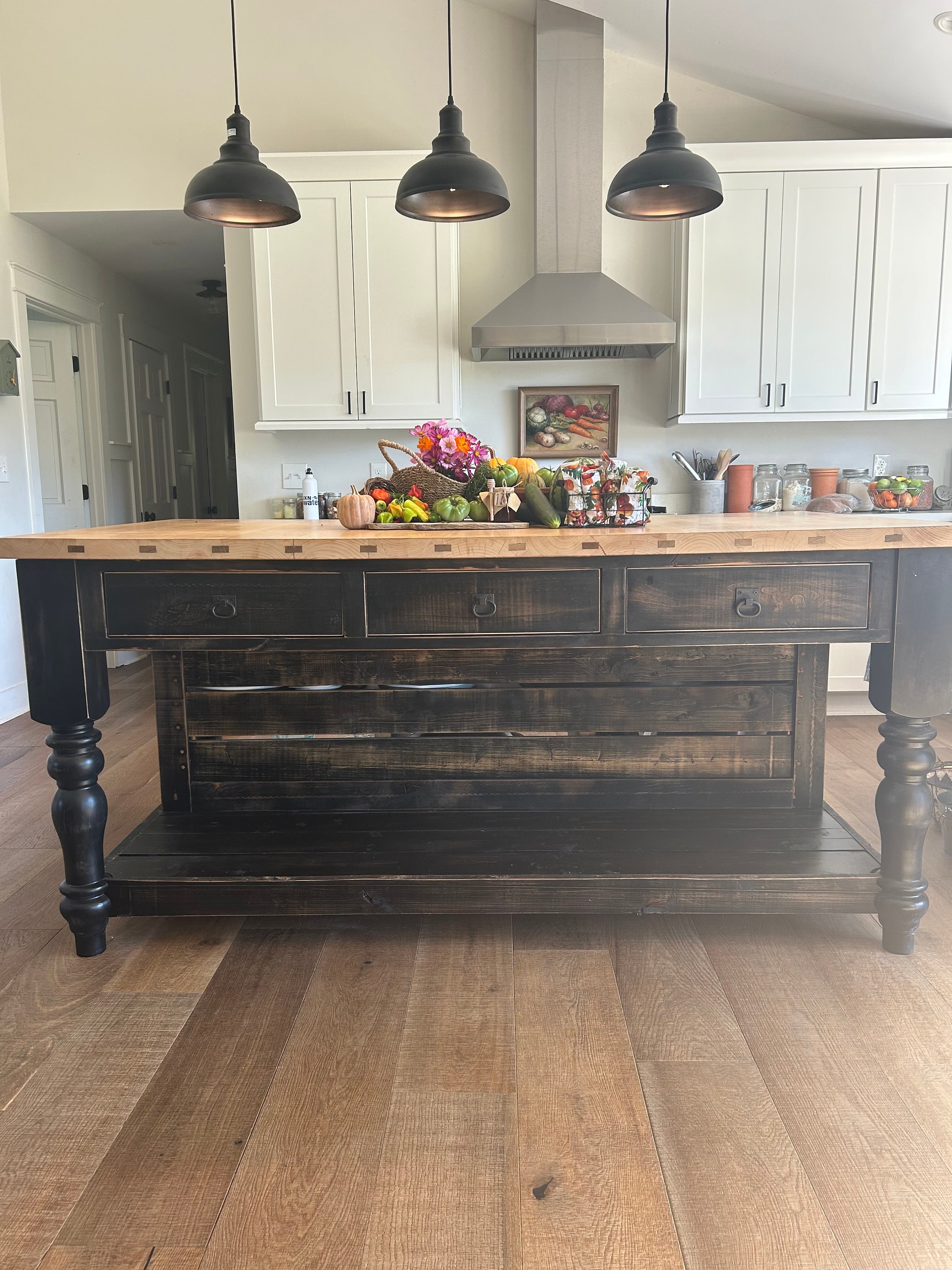 Vintage Style Kitchen Island Etsy