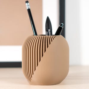Pot à Crayons Design - Organisateur de Bureau imprimé en 3D