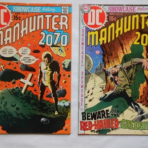 Manhunter 2070! Showcase #92 and 93! Origin Manhunter 2070! Key Comics!