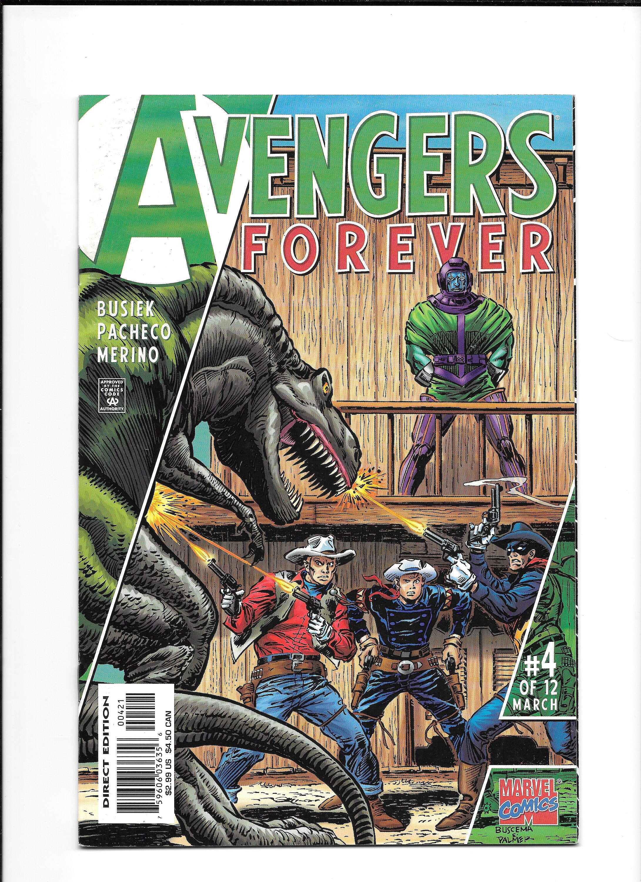 Avengers Forever Comic Set #1-5, Kang, Old West Variant - Etsy