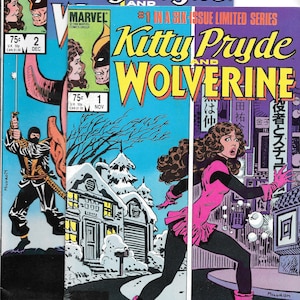 Kitty Pryde and Wolverine #1 and 2! 1st Ninja Ogun! Wolverine! Yakuza! X-Men! Ninjas! Chris Claremont!