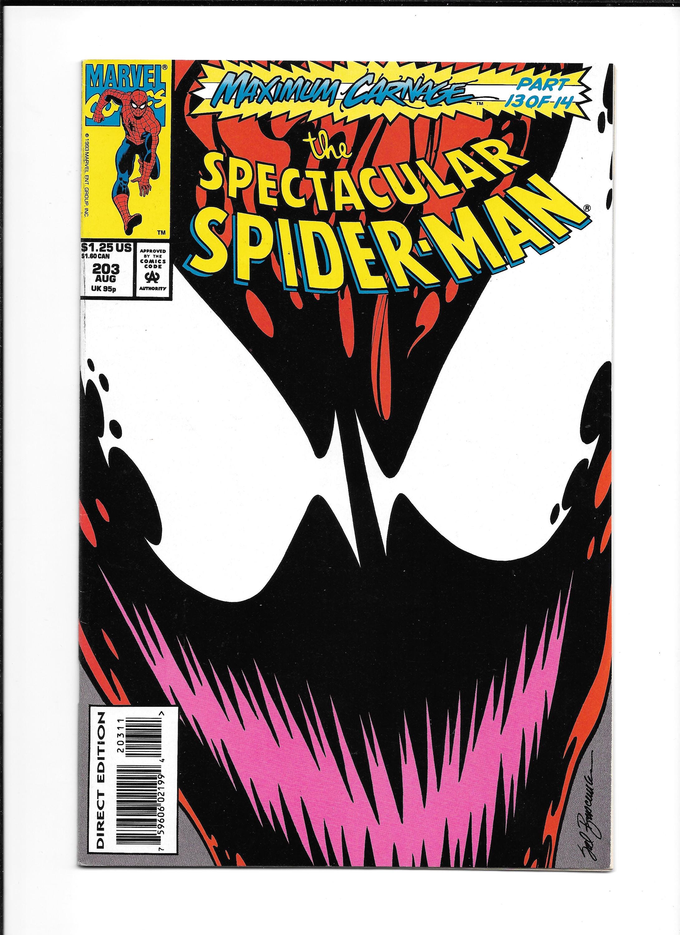 アメコミ Amazing spider man Venom Carnage Peter Parker Becomes Spider-Carnage in the Final Issues of