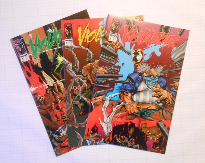 Violator 1-3 Spawn Alan Moore Script Bart Sears Art | Etsy