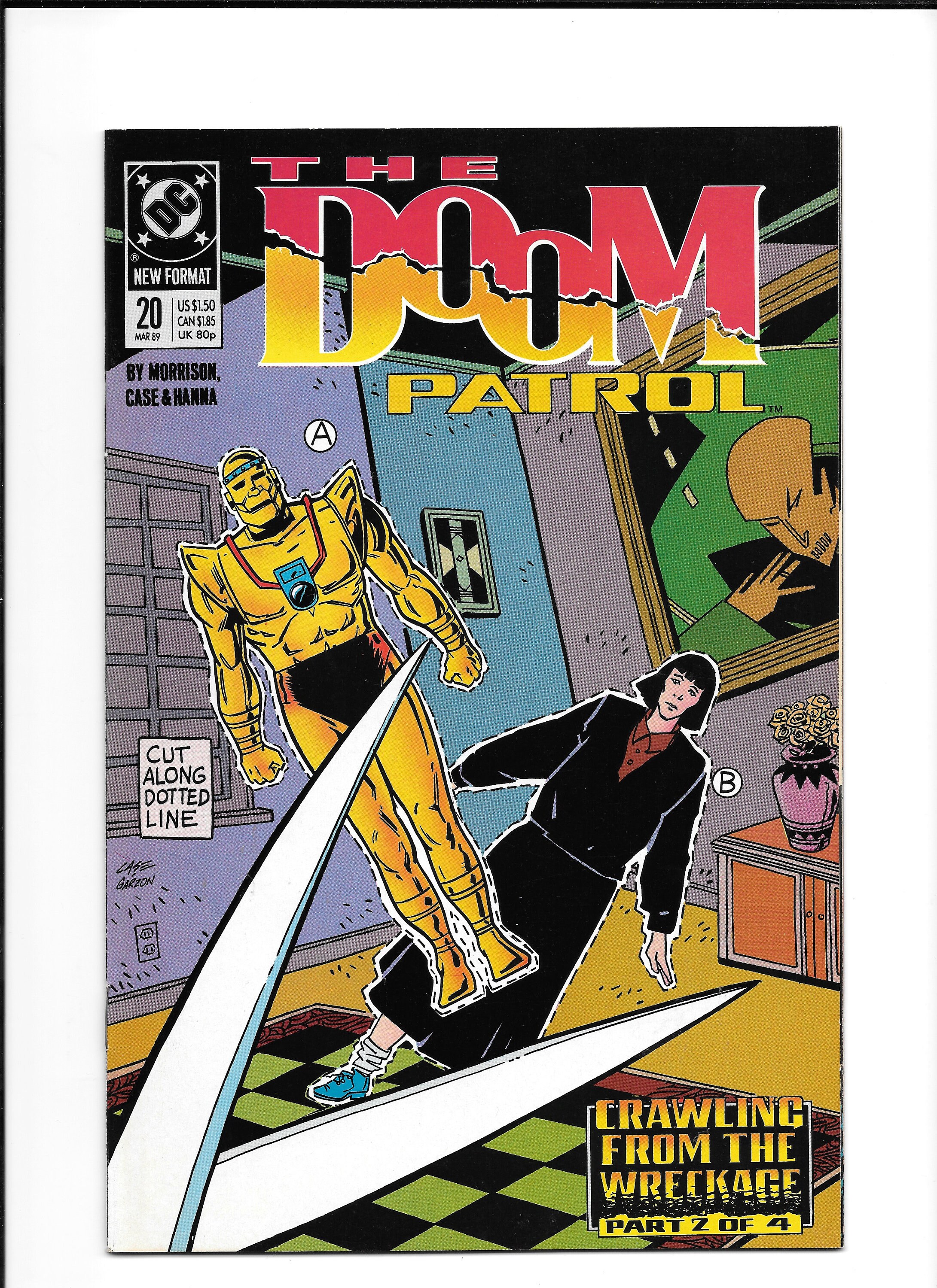 Doom Patrol Comic Lot #20, 22, 24, 25 - Grant Morrison, Robotman