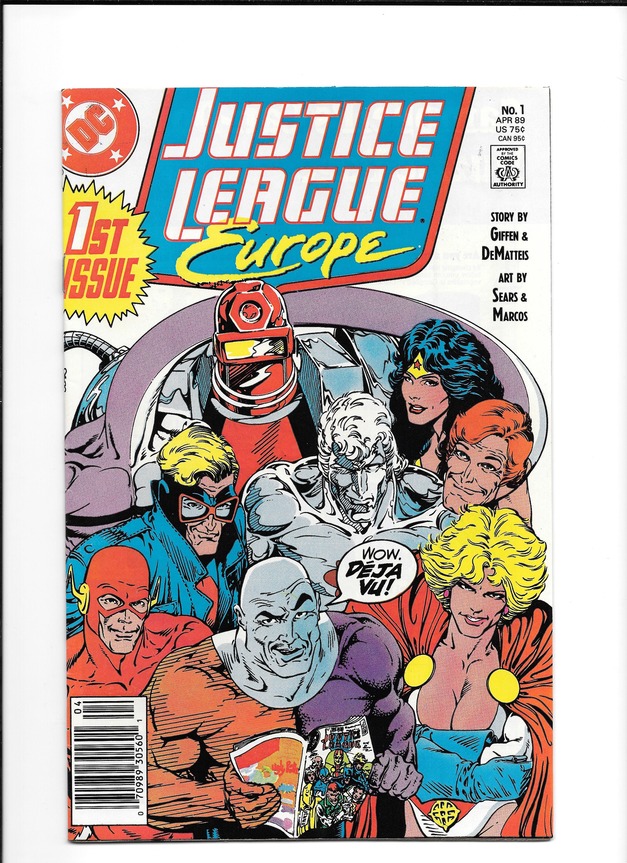 BRAVE AND THE BOLD #30 comic book -3rd JUSTICE LEAGUE-FLASH-WONDER