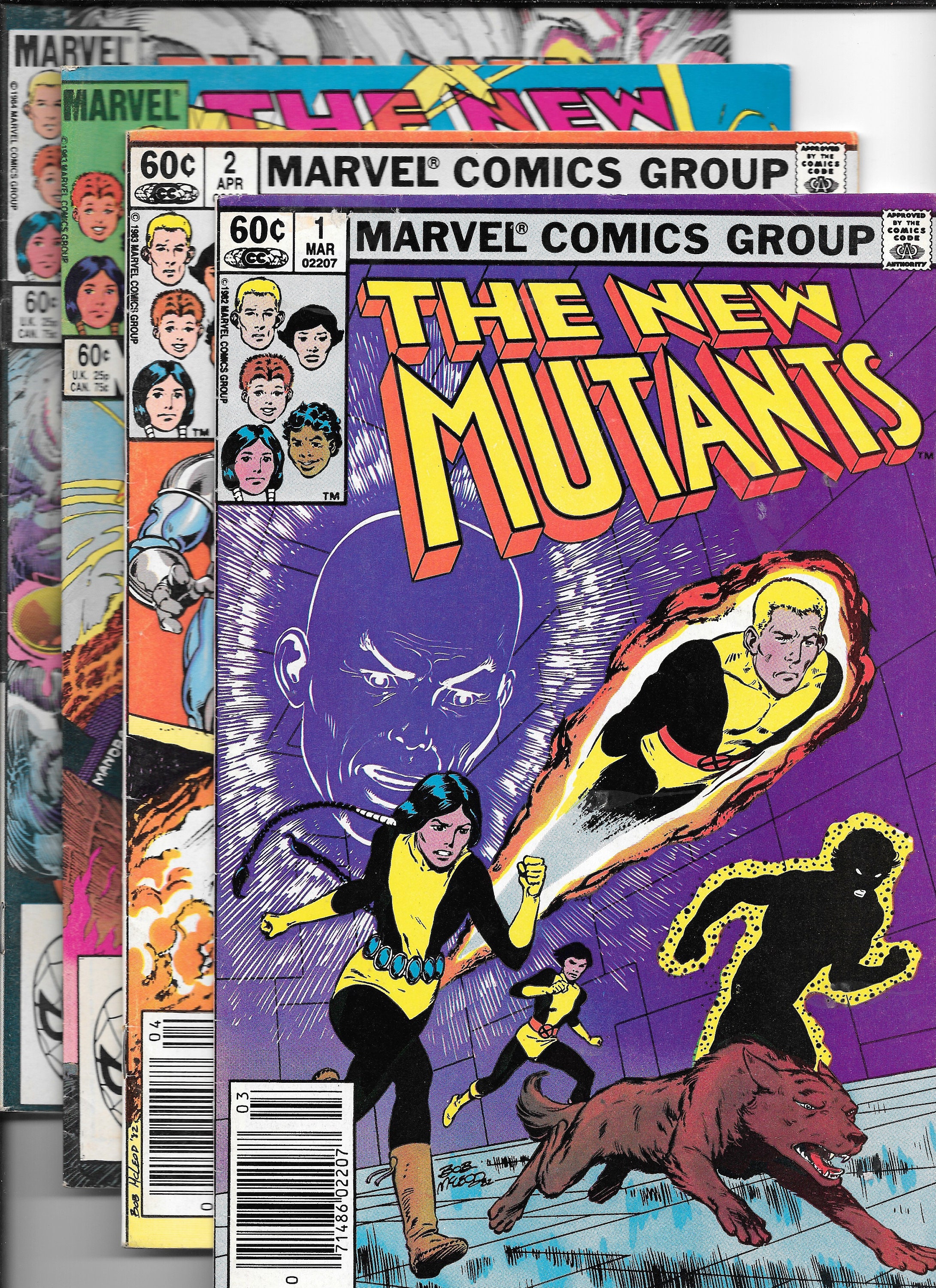 The New Mutants #2 Newsstand Edition 1983, Marvel