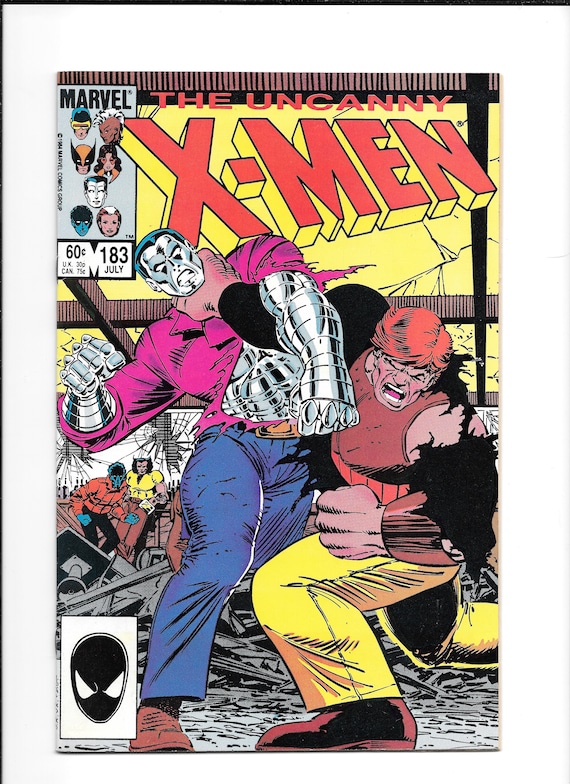 X-メン #183 コミック：セリーン1、コロッサス対ジャガーノート - Etsy