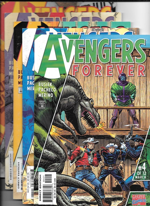 Buy Avengers Forever Comic Set #1-5, Kang, Old West Variant Online