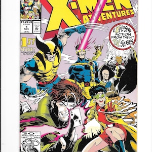 X-Men Adventures #1! X-Men 97! Disney Plus! First X-Men Animated TV Series! Wolverine! Jubilee! Gambit! Storm! Cyclops!