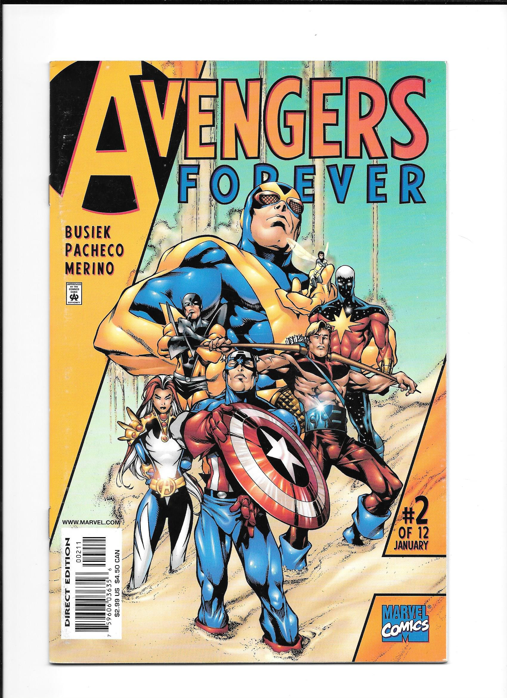 Avengers Forever Comic Set #1-5, Kang, Old West Variant - Etsy