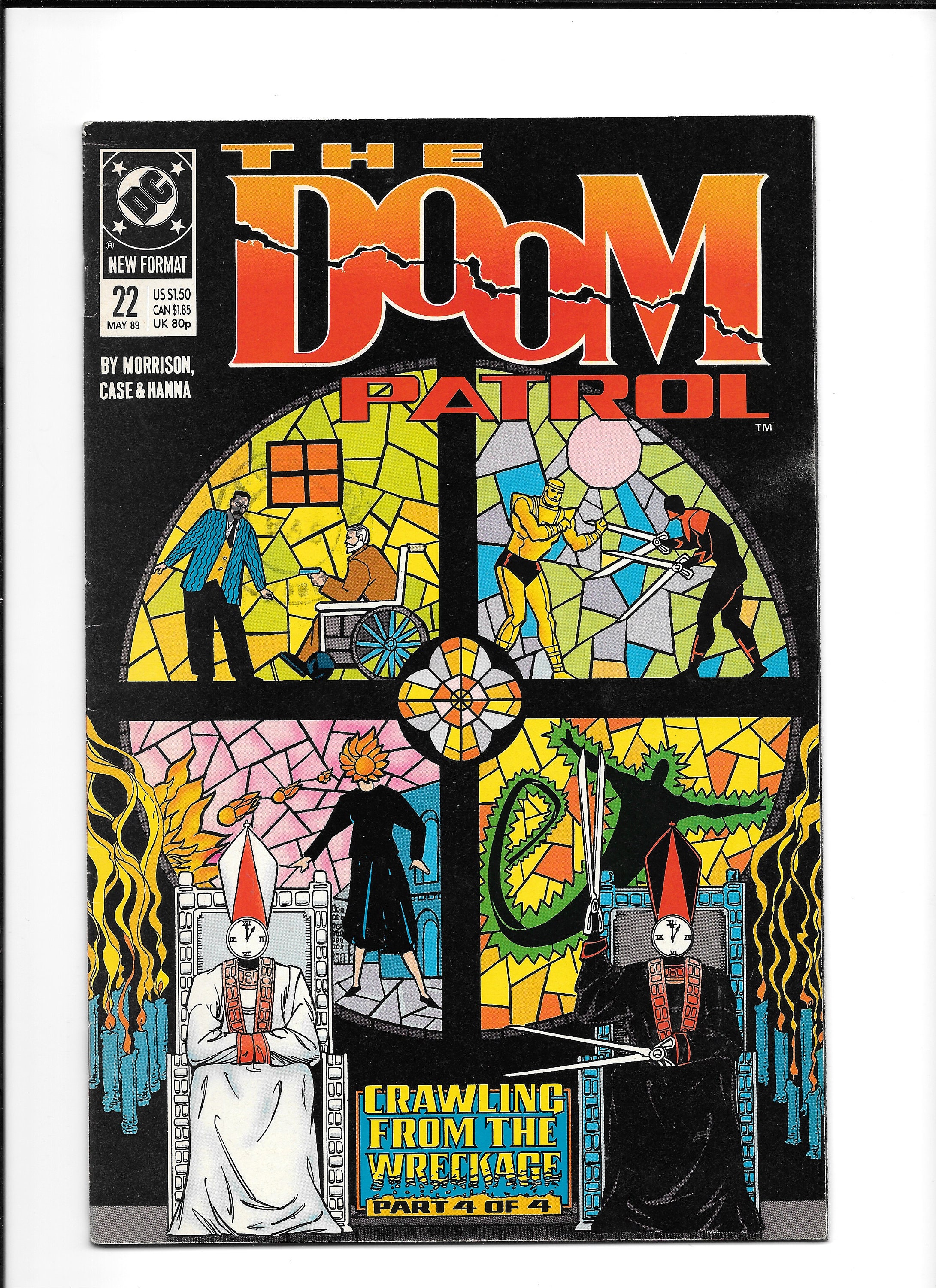 Doom Patrol Comic Lot #20, 22, 24, 25 - Grant Morrison, Robotman