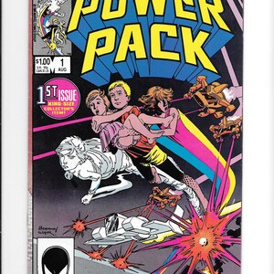 Power Pack #1! First Power Pack! Origin Power Pack! Energizer! Gee! Mass Master! Lightspeed! Alien Snarks!